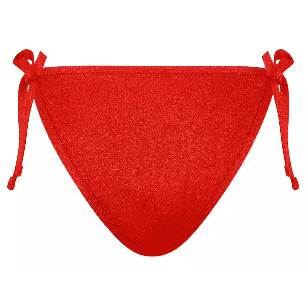 Ten Cate bikini bottom ring bow red orange - Afbeelding 2