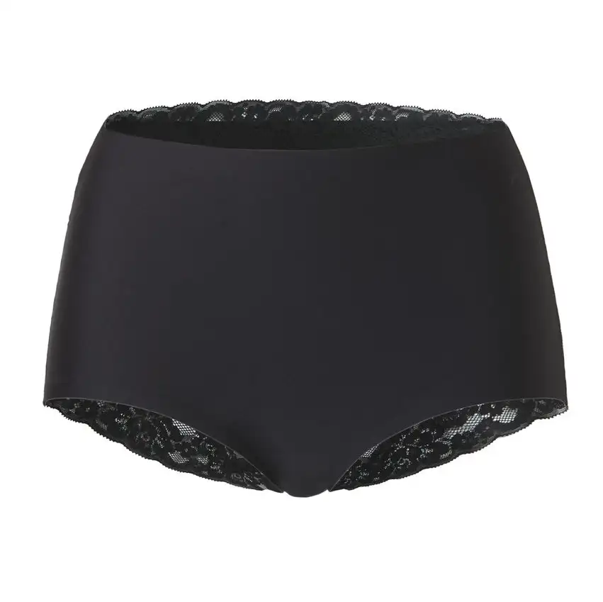 Ten Cate Secrets dames Maxi slip Lace kant black 3-pack