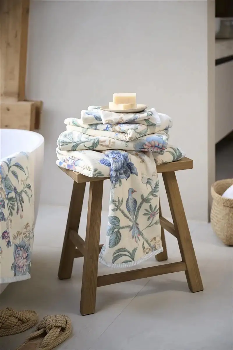 PiP studio badserie Secret Garden white blue - Afbeelding 3