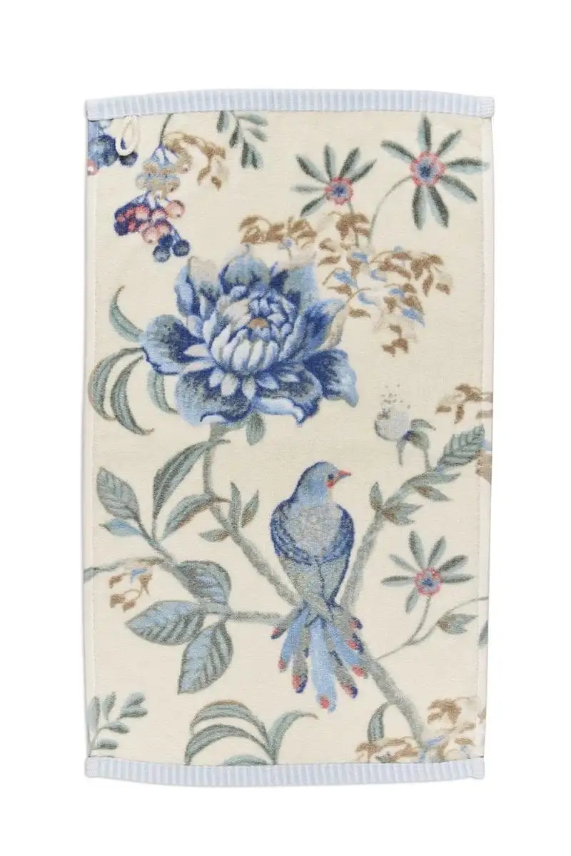 PiP studio badserie Secret Garden white blue - Afbeelding 2