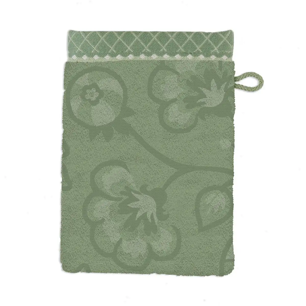 PiP studio badserie Jasmin Jacquard green - Afbeelding 3