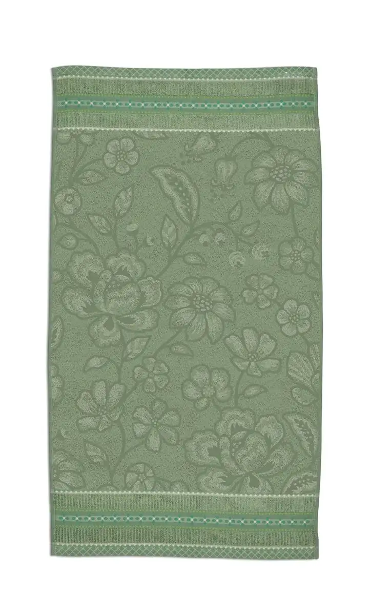 PiP studio badserie Jasmin Jacquard green - Afbeelding 4
