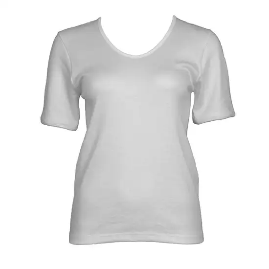 Beeren Thermo dames t-shirt (wolwit)