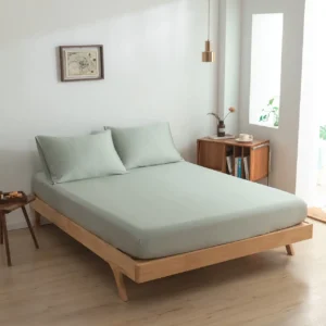 Boomba Bamboo premium topper hoeslaken sage green