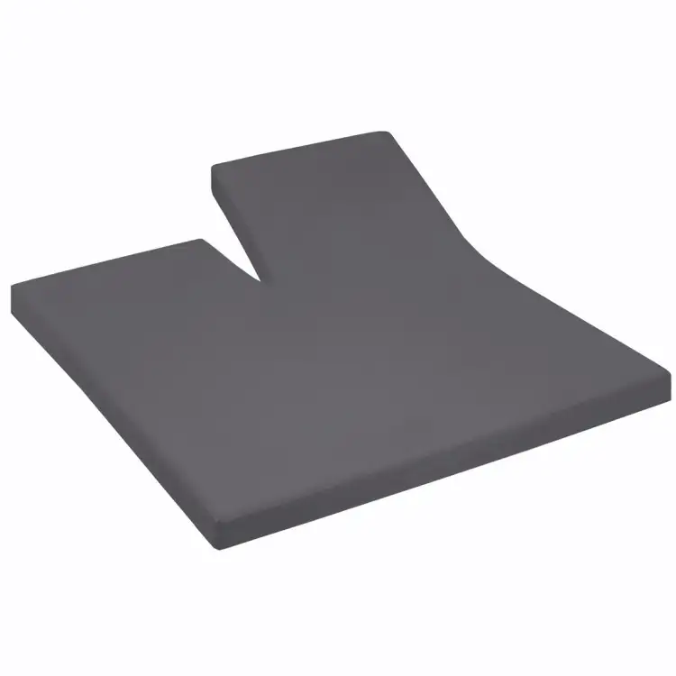 Briljant splittopper hoeslaken 180/200x200/220 - antraciet