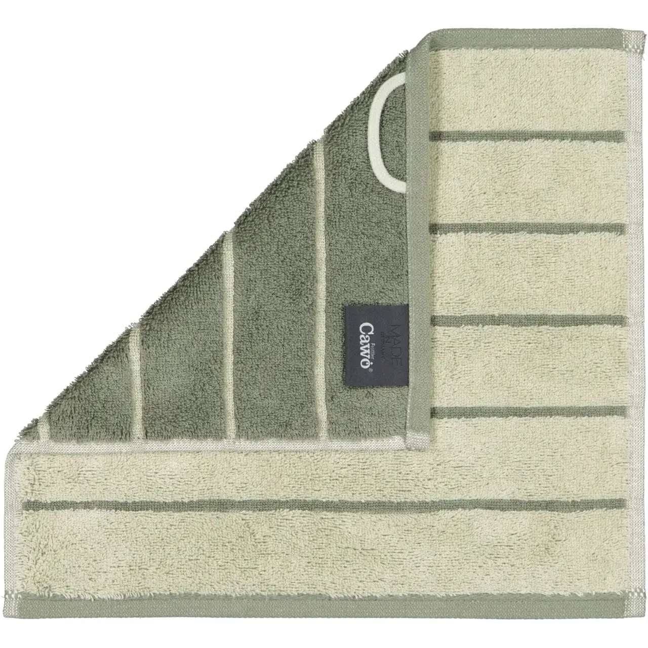 Cawö badserie Balance doubleface wasabi 6232 - Afbeelding 3