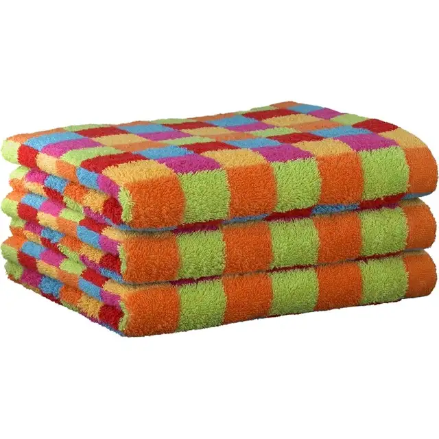 Cawö badserie Lifestyle Karo multicolor