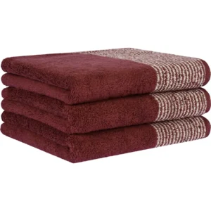 Cawö badserie Luxury Home Two-Tone 590 bordeaux