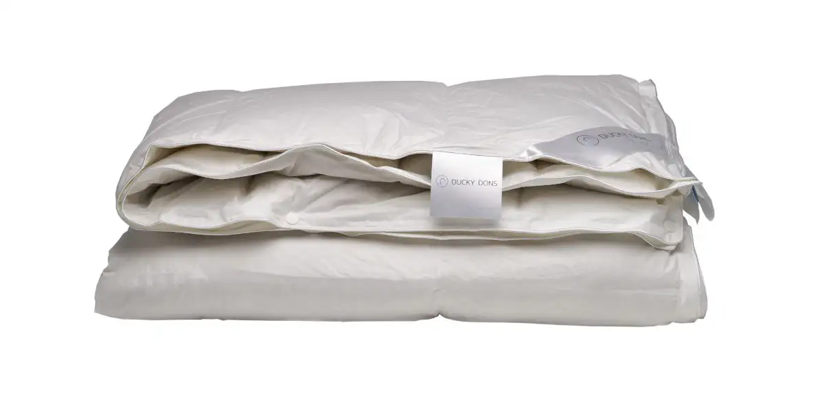 Dorveige 100% dons - enkel - warmteklasse 2 - 140x220 - 140x220 - Afbeelding 2