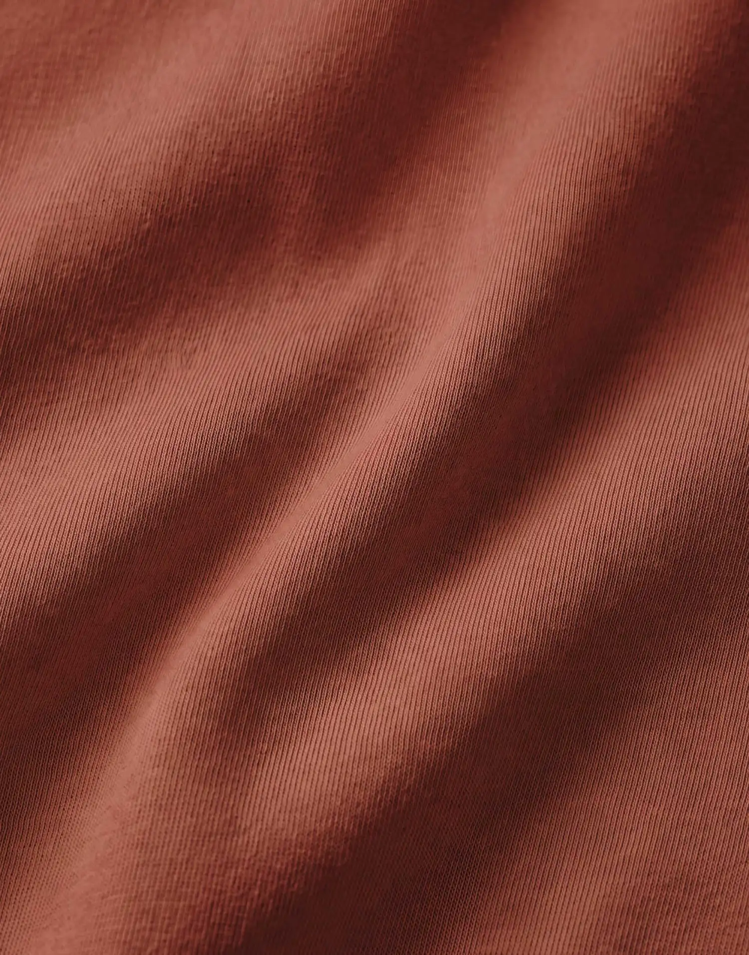 Essenza jersey hoeslaken Fine Organic terracotta - Afbeelding 2
