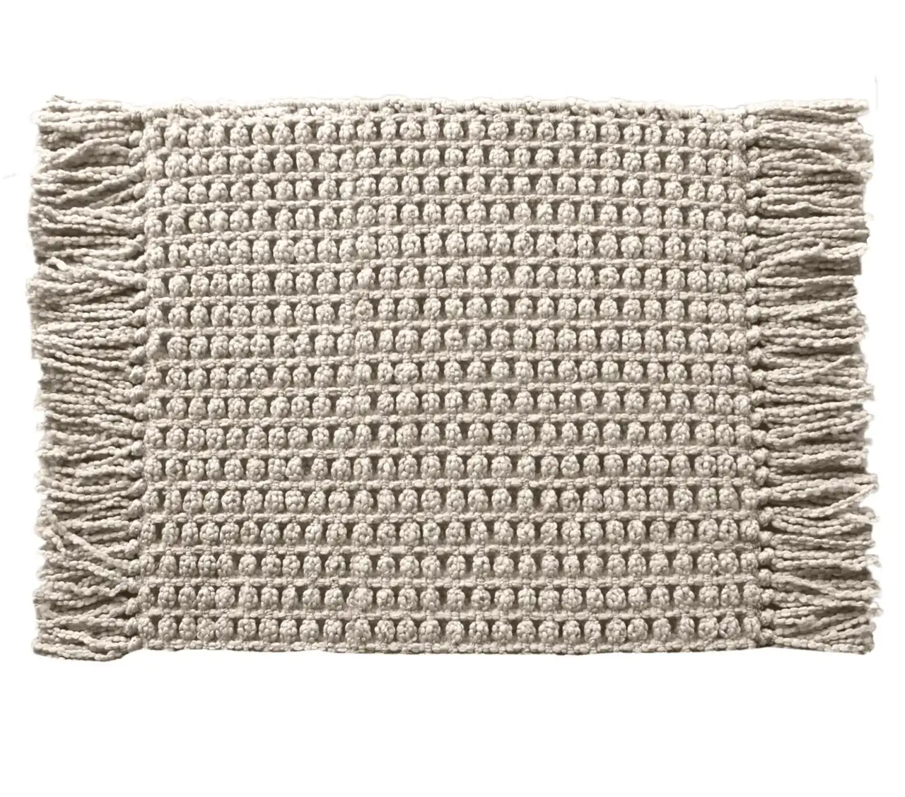 Heckett Lane badmat Madras taupe