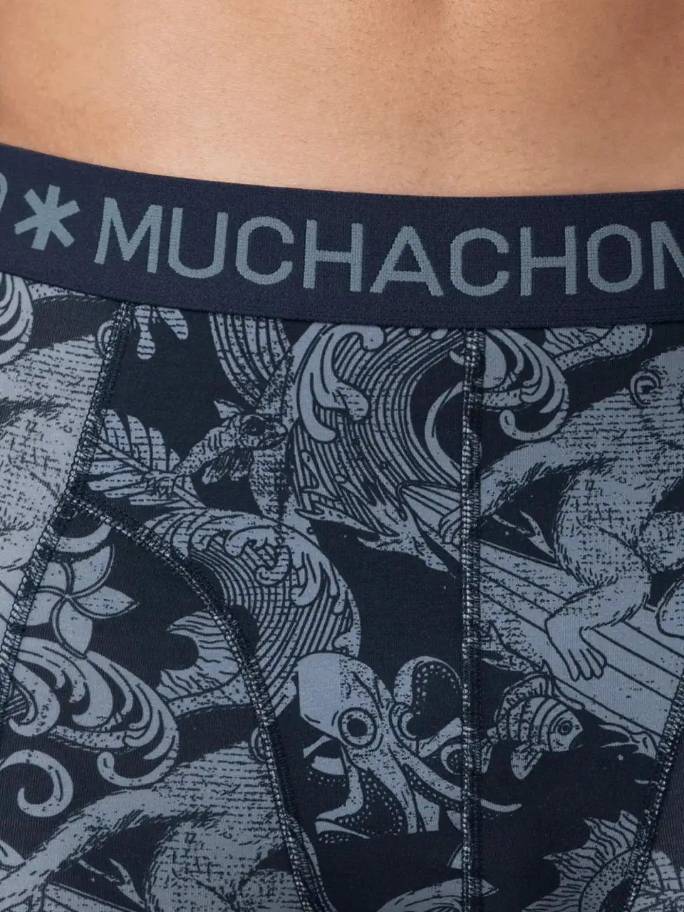 MuchachoMalo boxershort SURFMONKEY1010-01 3-pack - Afbeelding 2