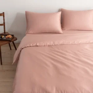 Boomba Bamboo dekbedovertrek cuddle pink + kussensloop