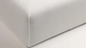 Hoeslaken topper 140x200/210x220 jersey stretch wit