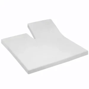 Jersey elastan splittopper hoeslaken multifit 180-200x200-220 wit
