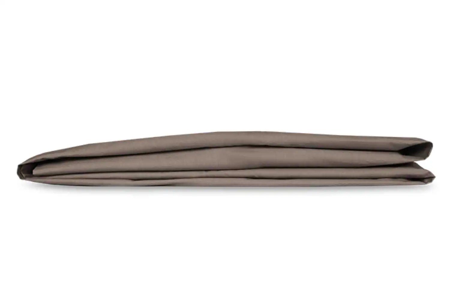 Kayori bio-jersey topper hoeslaken (tot 10cm, taupe) - Afbeelding 3
