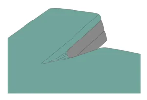Kayori bio-katoen splittopper hoeslaken