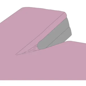 Kayori bio-katoen splittopper hoeslaken perkal