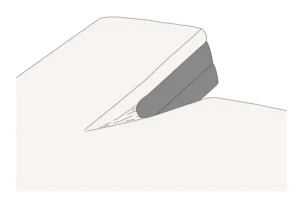 Kayori bio-katoen splittopper hoeslaken perkal