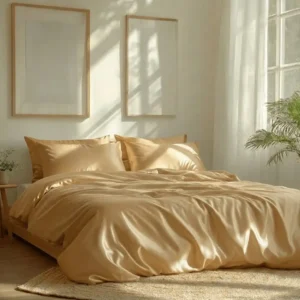 Kayori dekbedovertrek Shan Tencel 300TC goud