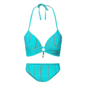 LingaDore bikini turquoise tye die