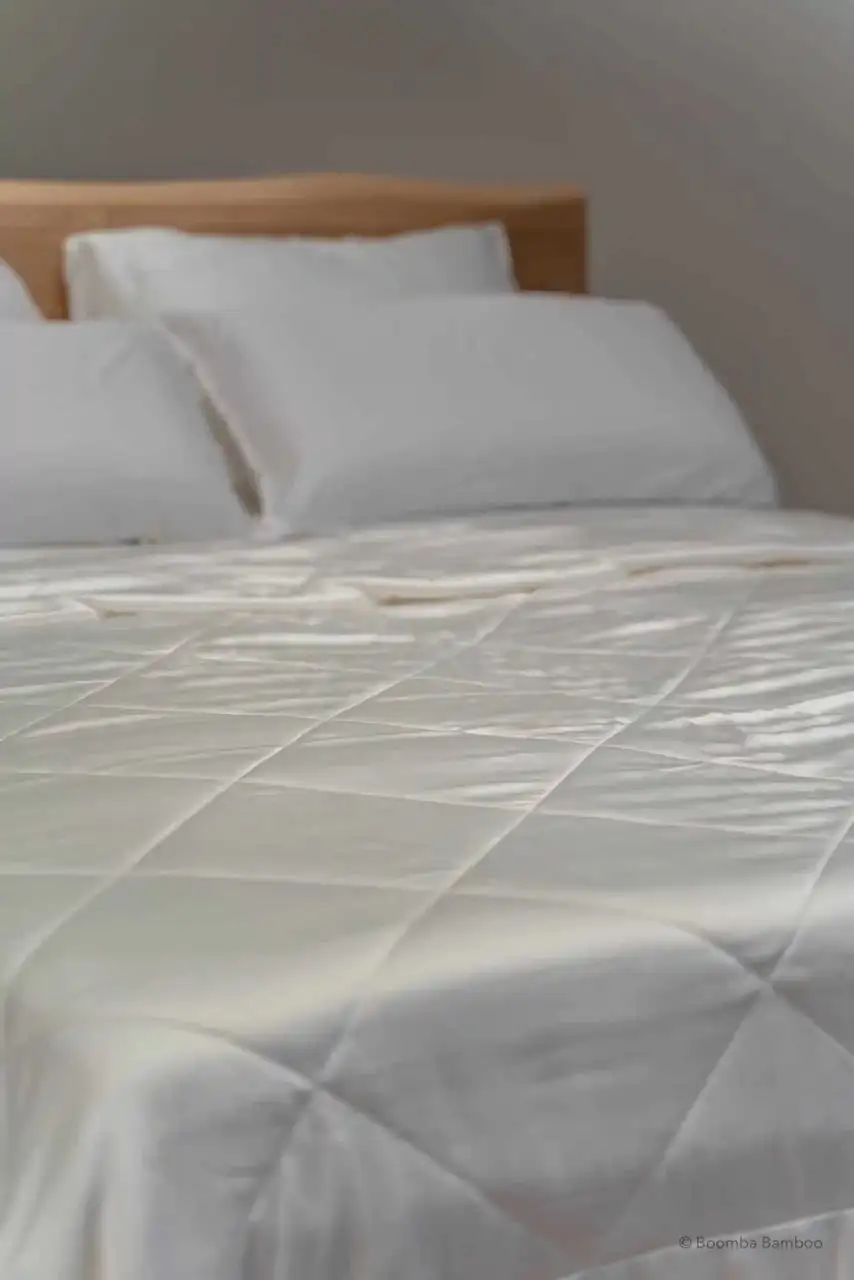Boomba Bamboo zomerdekbed 100% bamboe - Afbeelding 3