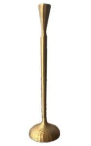 Metalen kandelaar Livia gold