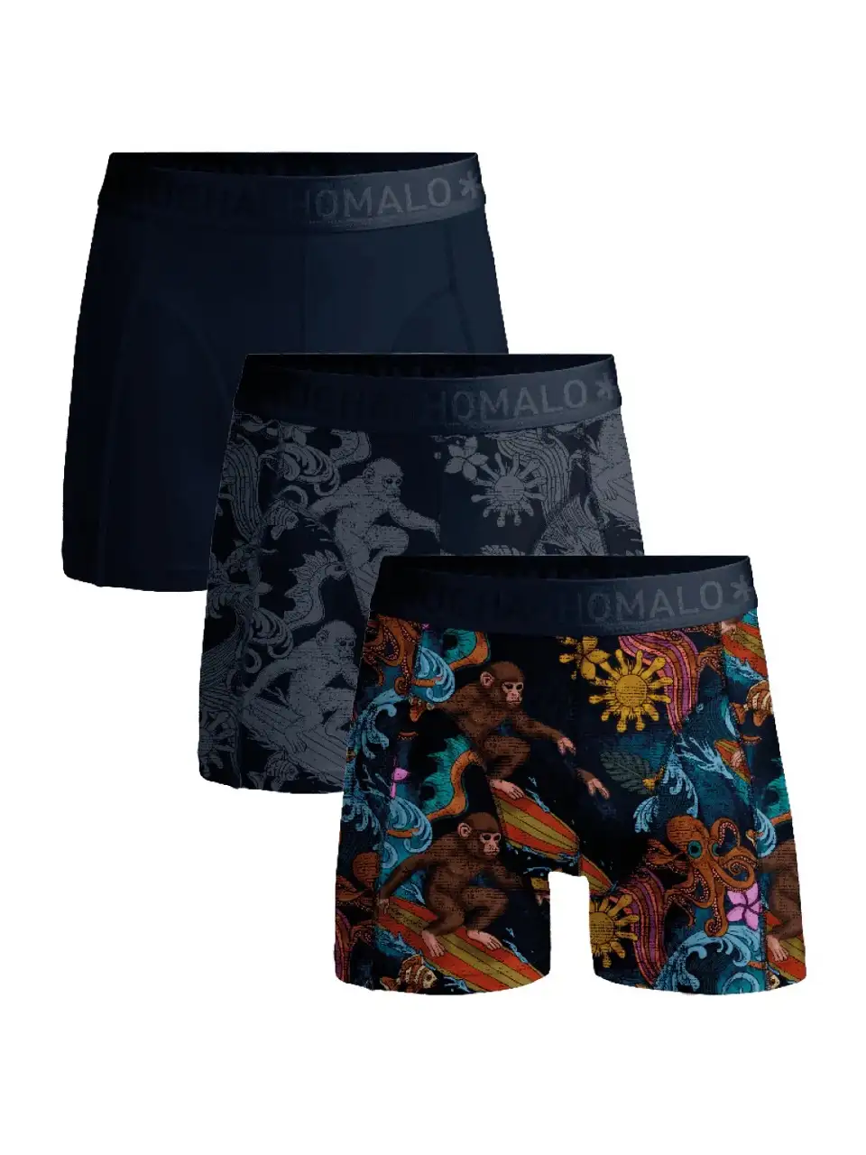 MuchachoMalo boxershort SURFMONKEY1010-01 3-pack