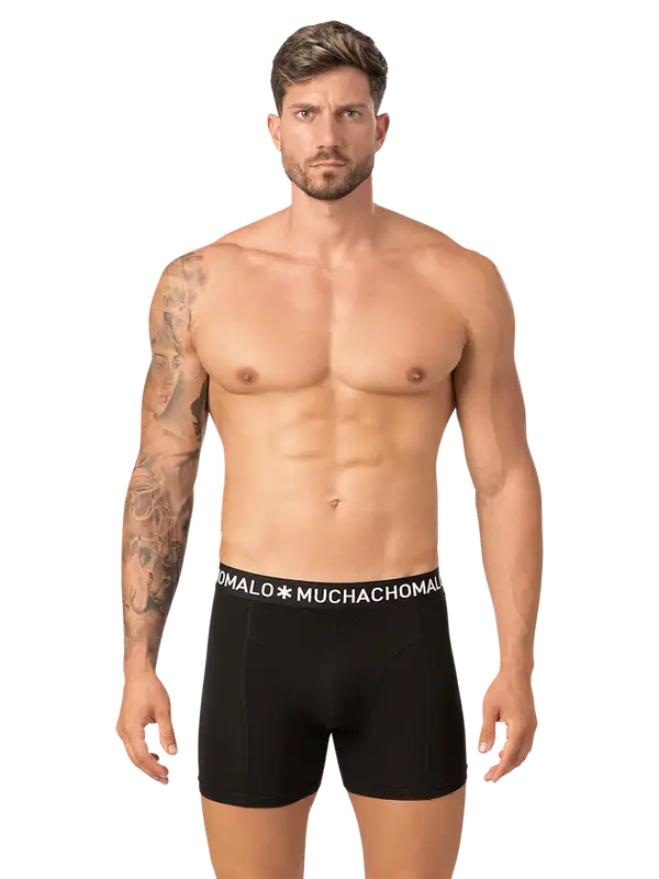 Muchachomalo Boxershort Solid185 (3-pack) - Afbeelding 2