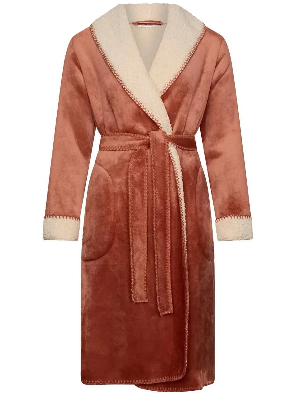 Pastunette dames badjas 171252-206-1 brown - Afbeelding 2