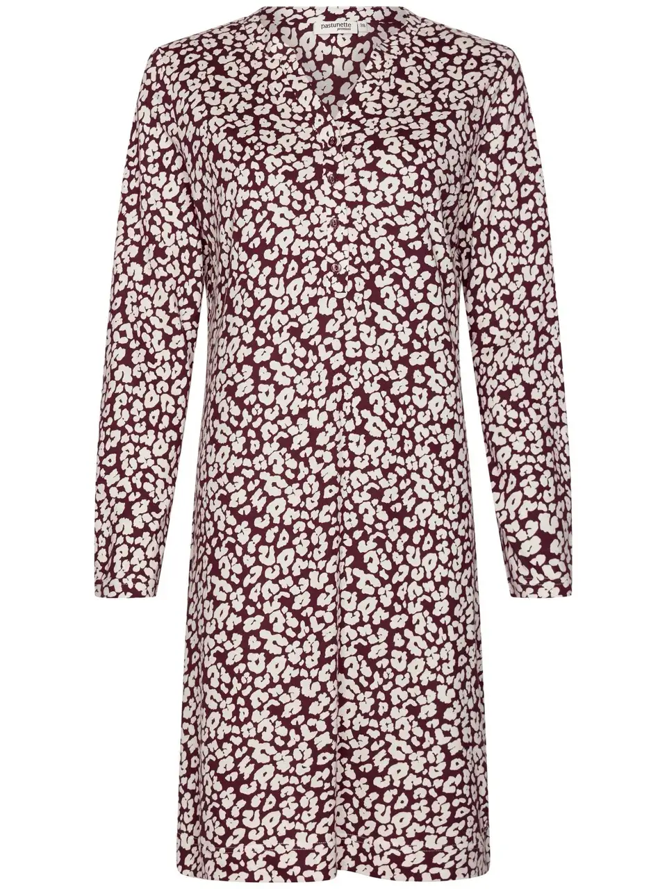 Pastunette dames nachthemd 111252-212-1 dark red