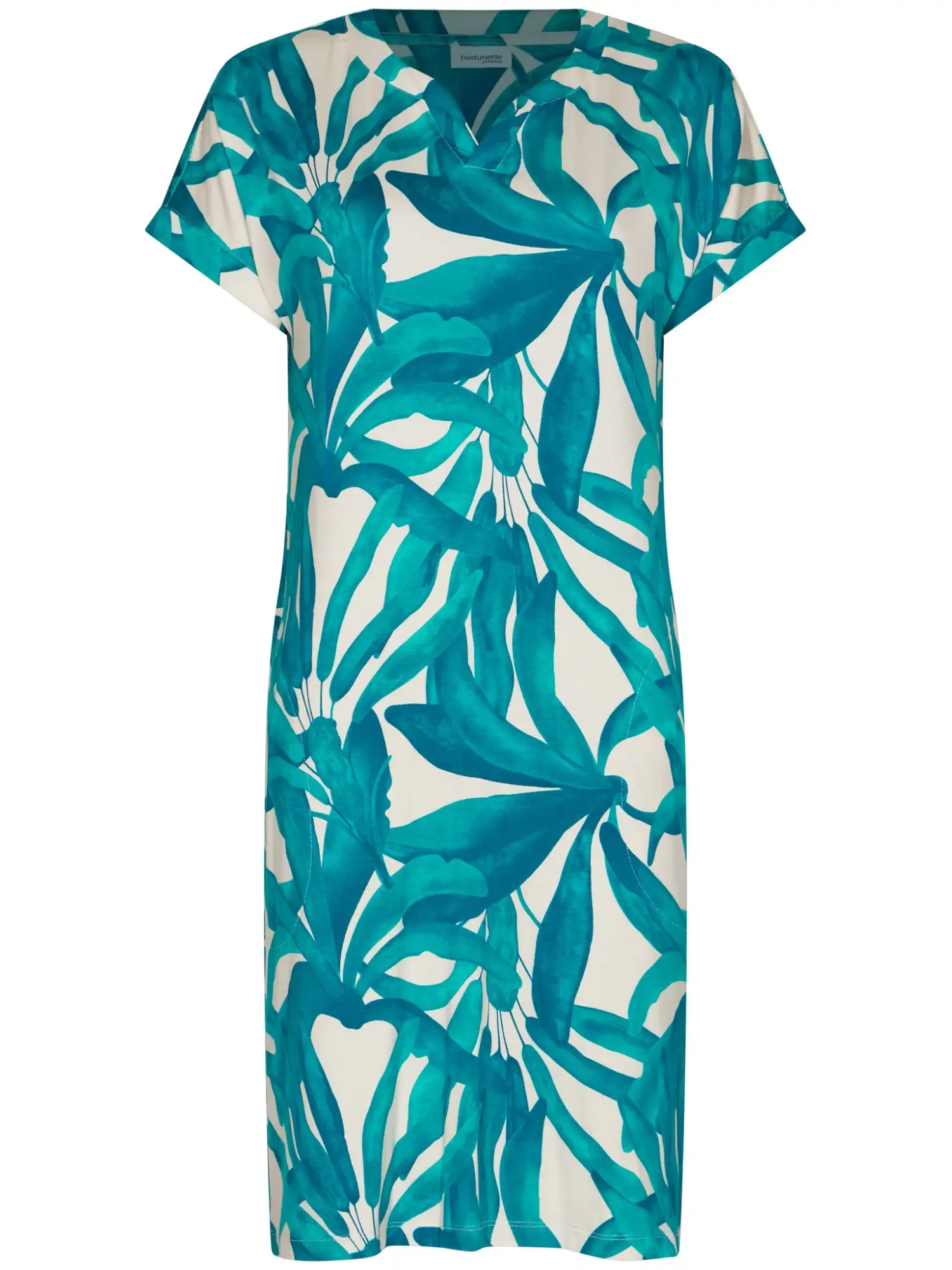 Pastunette dames nachthemd Oasis 111261-200-2 turquoise
