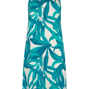 Pastunette dames spaghetti nachthemd Oasis 111261-200-1 turquoise