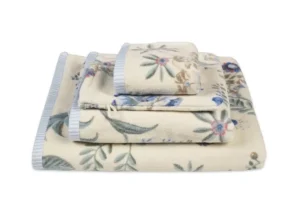 PiP studio badserie Secret Garden white blue