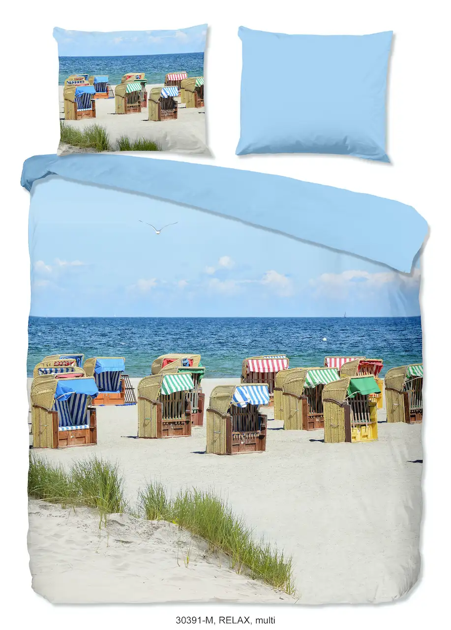 Pure dekbedovertrek Relax 200x200/220 multi