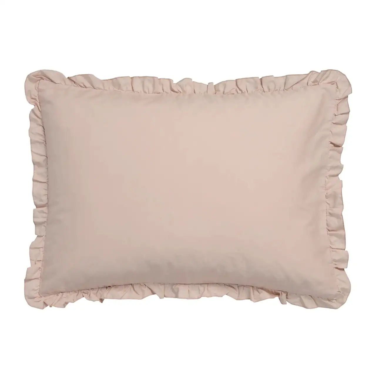 Vandyck dekbedovertrek Pure 83 percale ruffle blush - Afbeelding 2