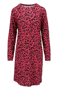 Ringella Bloomy dames nachthemd Leo 6551003 burgund