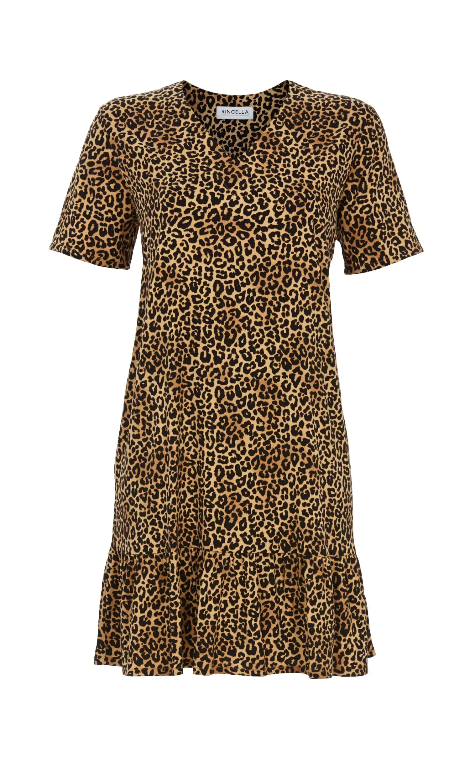 Ringella dames nachthemd Animal print 6226023 bunt