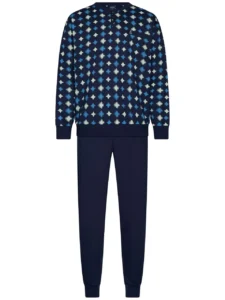 Robson heren pyjama dark blue 122252-810-1