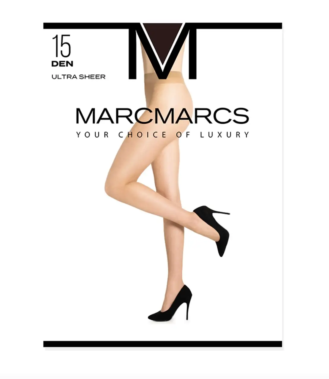 MarcMarcs 15 denier panty Ultra Sheer (muskat, 86015) - Afbeelding 2