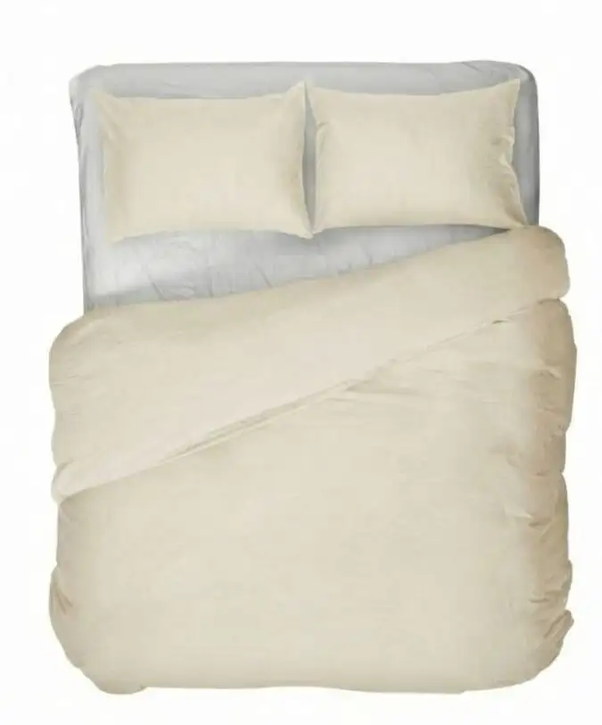 Kayori dekbedovertrek Shan Tencel 300TC offwhite - Afbeelding 3