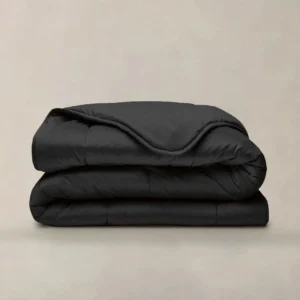 Sleeptime Lazy Velvet dekbed 2 in1 zwart