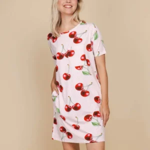 Snurk dames nachthemd Mon Cherry