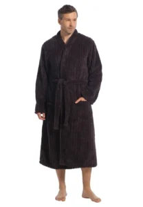 Ten Cate badjas Basics antra stripe