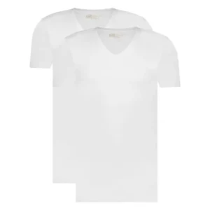Ten Cate Basics men v-neck (2pack - white)