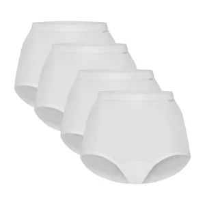 Ten Cate Basics women high waist (4pack - white)