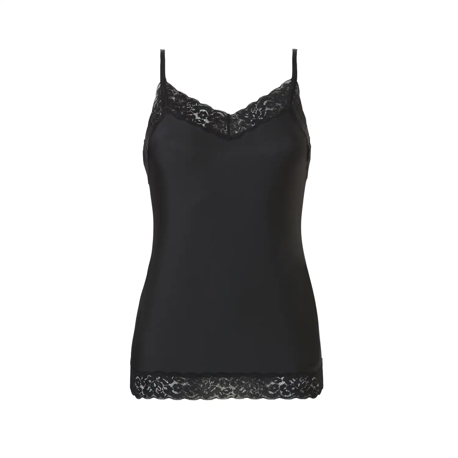 Ten Cate Secrets dames hemd kant (black)