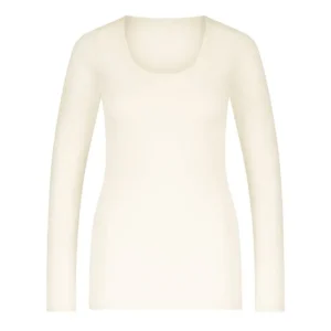 Ten Cate Secrets dames shirt lange mouw offwhite