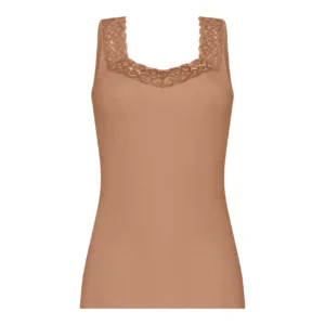 Ten Cate Secrets dames singlet kant (hazelnut)