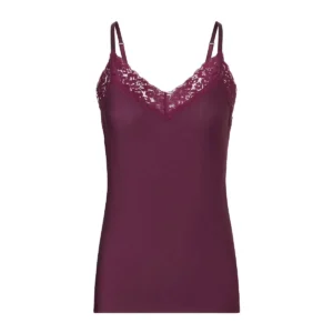 Ten Cate Secrets dames spaghetti Lace top kant cherry burgundy
